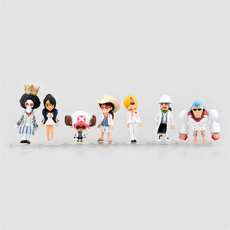 7pcs WCF Comic Anime Eiichiro Oda One Piece The straw hat Pirates Luffy Sanji Usopp Chopper Theater Edition Figure Figurine Toy
7pcs WCF Comic Anime Eiichiro Oda One Piece The straw hat Pirates Luffy Sanji Usopp Chopper Theater Edition Figure Figurine Toy