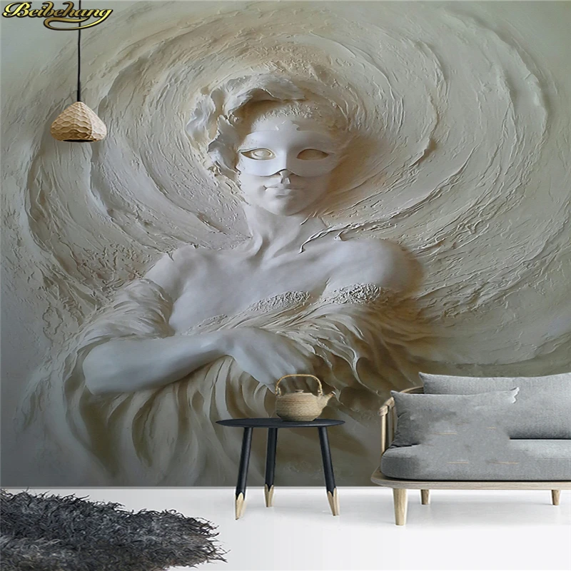beibehang Custom Photo Wallpaper Large Wall paper Sticker 3D Relief Mask Beautiful Background Wall paper Murder papel de parede
beibehang Custom Photo Wallpaper Large Wall paper Sticker 3D Relief Mask Beautiful Background Wall paper Murder papel de parede