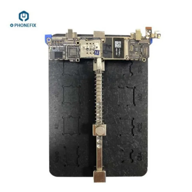 PHONEFIX High Quality Stainless Steel Phone PCB Holder Work Station Platform Fixed Support Clamp For iPhone Motherboard Repair
PHONEFIX High Quality Stainless Steel Phone PCB Holder Work Station Platform Fixed Support Clamp For iPhone Motherboard Repair