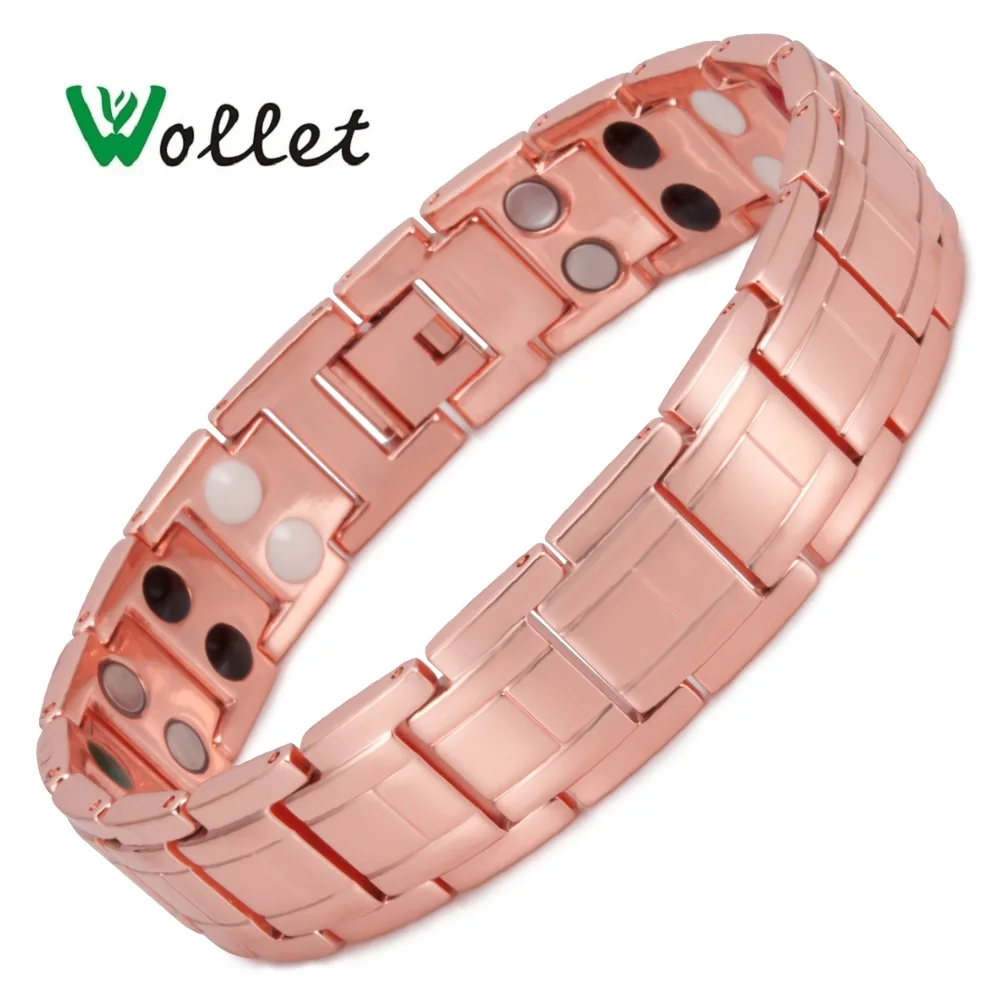 Wollet Jewelry 5 In 1 Shiny Copper Magnetic Bracelet Bangle For Men Fashion Costume Healing Energy
Wollet Jewelry 5 In 1 Shiny Copper Magnetic Bracelet Bangle For Men Fashion Costume Healing Energy