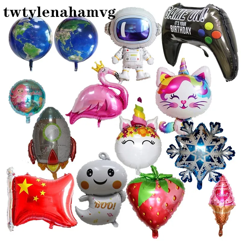 New sizes and styles of children's birthday party scene decorated Internet balloons Flamingo big blue snowflake foil ballon
New sizes and styles of children's birthday party scene decorated Internet balloons Flamingo big blue snowflake foil ballon