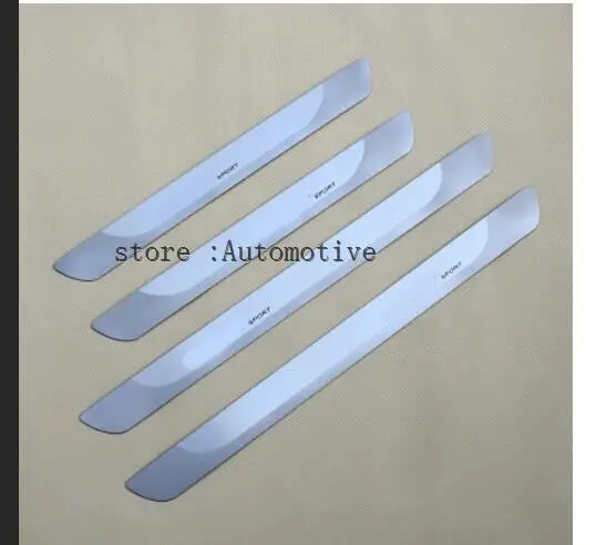 With LOGO Stainless steel Door Sill Scuff Plate panel step protector threshold For PEUGEOT 206 207 301 307 308 3008 408 508
With LOGO Stainless steel Door Sill Scuff Plate panel step protector threshold For PEUGEOT 206 207 301 307 308 3008 408 508