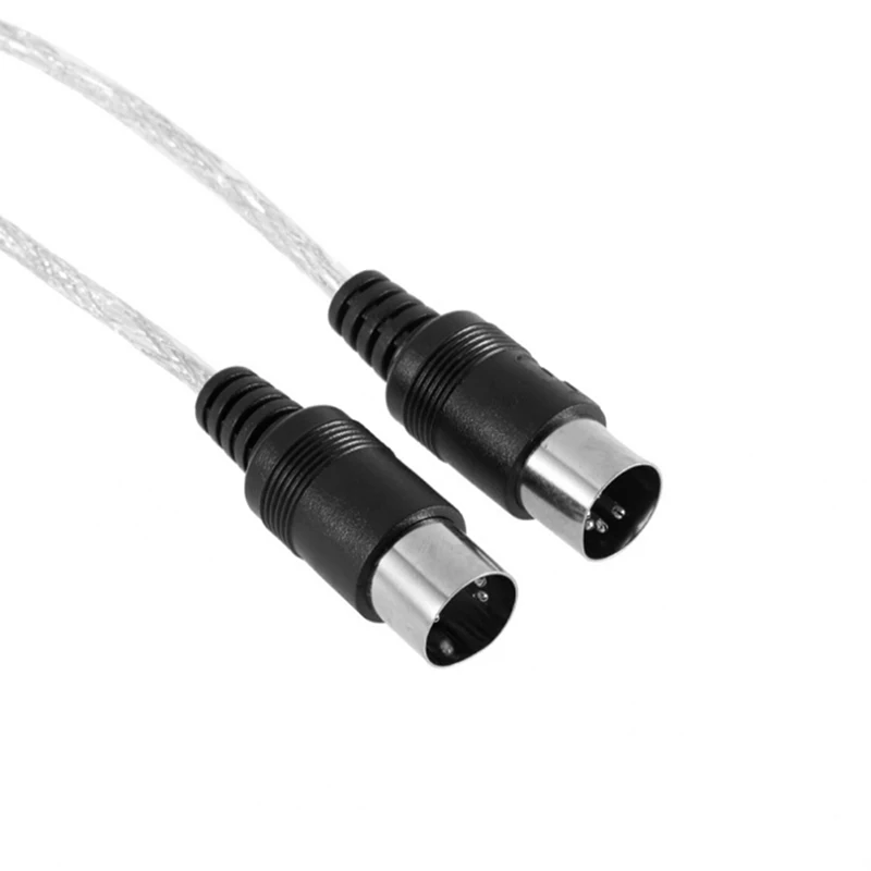 High Quality 1.5m USB IN-OUT MIDI Interface Cable Converter PC to Music Keyboard Adapter Cord 
High Quality 1.5m USB IN-OUT MIDI Interface Cable Converter PC to Music Keyboard Adapter Cord