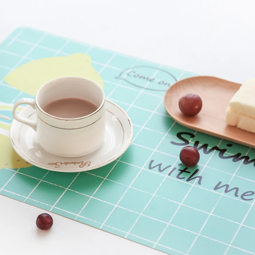 42x28cm Rectangle Waterproof Tablemat Oilproof Placemat for Dinner Table Non-Slip Washable Coffee Mat Mouse Pad Heat Insulation
42x28cm Rectangle Waterproof Tablemat Oilproof Placemat for Dinner Table Non-Slip Washable Coffee Mat Mouse Pad Heat Insulation