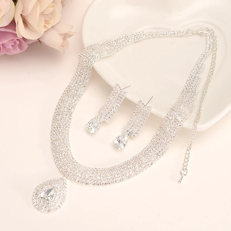 silver stone flower Wedding Jewelry Sets Cubic Zirconia Elegant Engagement Earring for Women girls charms gift Accessories
silver stone flower Wedding Jewelry Sets Cubic Zirconia Elegant Engagement Earring for Women girls charms gift Accessories