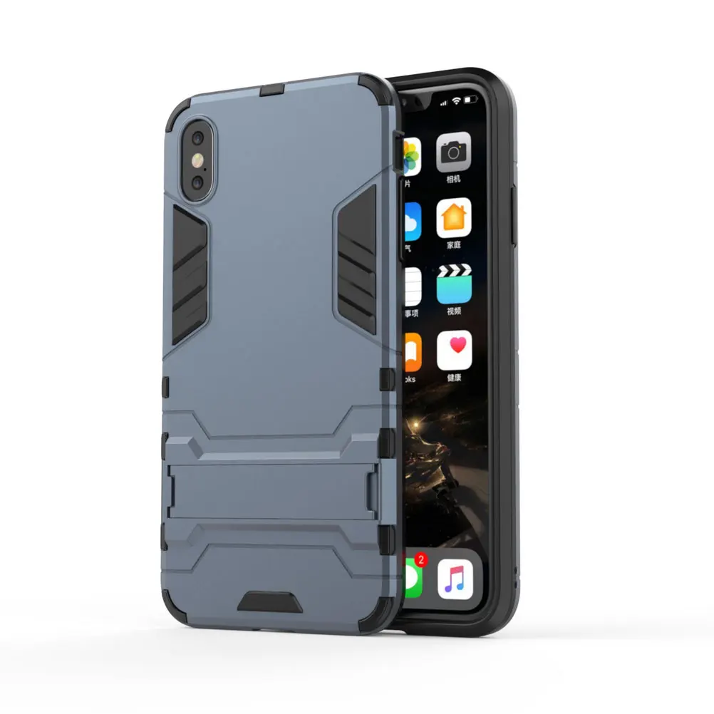 Hybrid Armor Cases For Apple iPhone XS Case with stand ShockProof Full Protector Phone Cover For iPhone XR iphone XS Max
Hybrid Armor Cases For Apple iPhone XS Case with stand ShockProof Full Protector Phone Cover For iPhone XR iphone XS Max