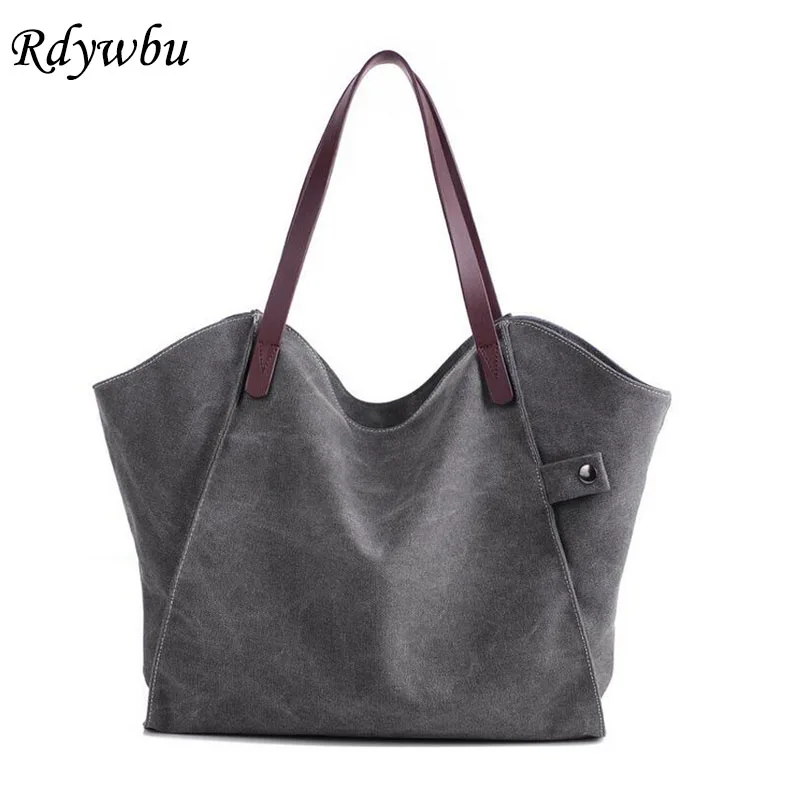 Rdywbu Big Size Vintage Canvas Tote Handbag Women's Casual Large Capacity Shoulder Bag Girl's Retro Travel Bolsa Sac A Main B357
Rdywbu Big Size Vintage Canvas Tote Handbag Women's Casual Large Capacity Shoulder Bag Girl's Retro Travel Bolsa Sac A Main B357