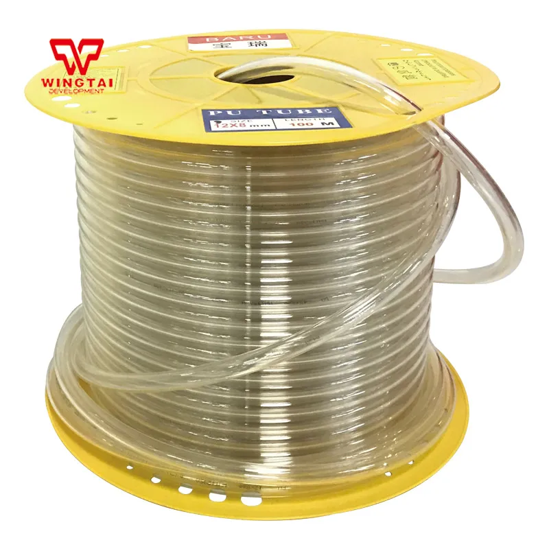 100meters/roll 12*8mm Ink Soft Tube heat resistance Transparent Pipe For Pump Cycle
100meters/roll 12*8mm Ink Soft Tube heat resistance Transparent Pipe For Pump Cycle