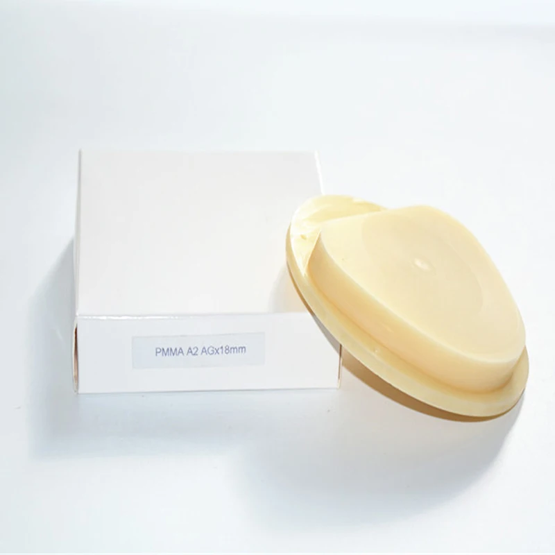 5 Pieces 89*71*20mm Amann Girrbach Milling System A1 A2 A3 Dental PMMA Block Dental Lab Material Pmma Disk for Denture Crown
5 Pieces 89*71*20mm Amann Girrbach Milling System A1 A2 A3 Dental PMMA Block Dental Lab Material Pmma Disk for Denture Crown