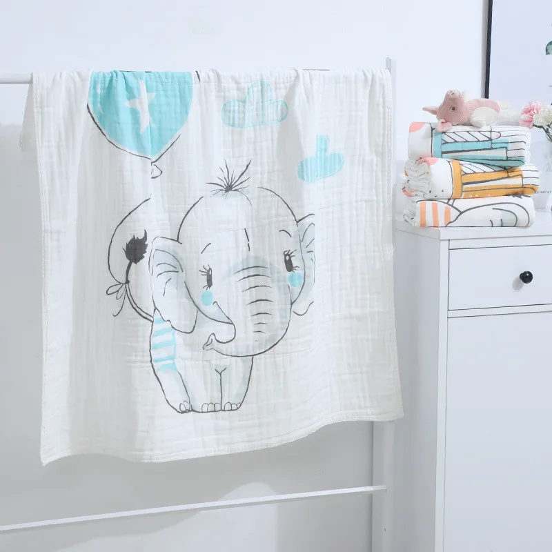 Muslin Cotton Baby Blankets Multifunction Newborn Soft Swaddles Wrap Receiving blanket White cartoon Gauze Bath Towels Play Mats
Muslin Cotton Baby Blankets Multifunction Newborn Soft Swaddles Wrap Receiving blanket White cartoon Gauze Bath Towels Play Mats