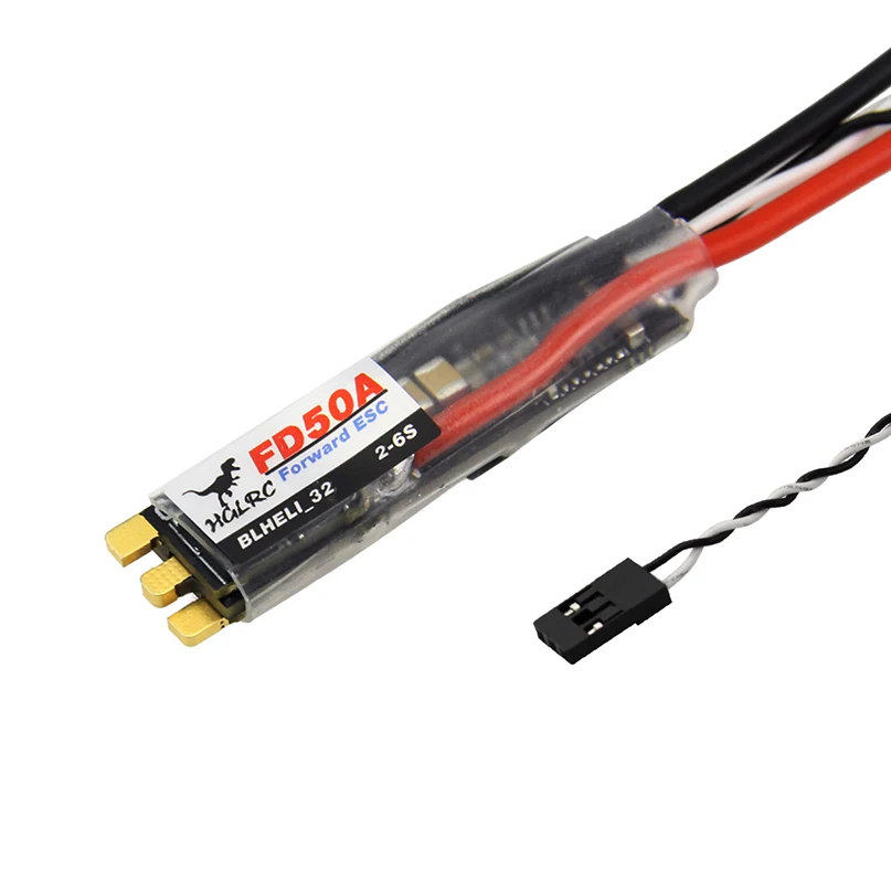 4pcs HGLRC Forward FD50A BLHeli_32 50A 2-6s Dshot 1200 ESC for RC FPV Racing Drone Quadcopter Aircraft
4pcs HGLRC Forward FD50A BLHeli_32 50A 2-6s Dshot 1200 ESC for RC FPV Racing Drone Quadcopter Aircraft