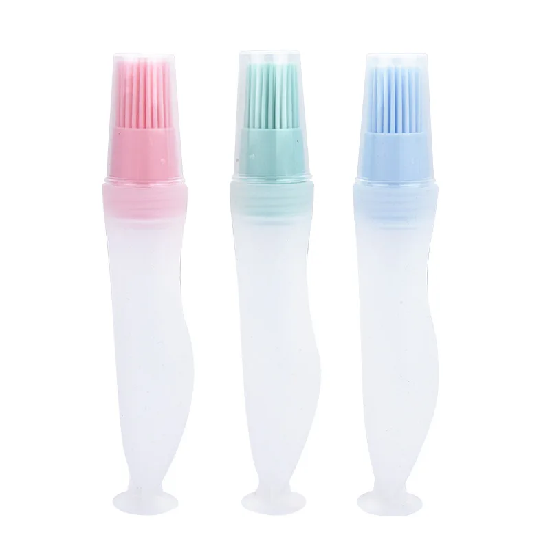 1Pc High Temperature Resistant Oil Bottle Brush Silicone BBQ Kitchen Baking Tool Barbecue | Дом и сад