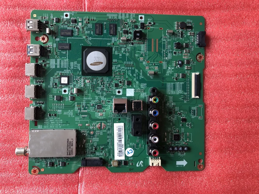100% новая оригинальная материнская плата для Samsung UA40HU5900J/48HU5900J/40HU5908J/5920J
100% новая оригинальная материнская плата для Samsung UA40HU5900J/48HU5900J/40HU5908J/5920J