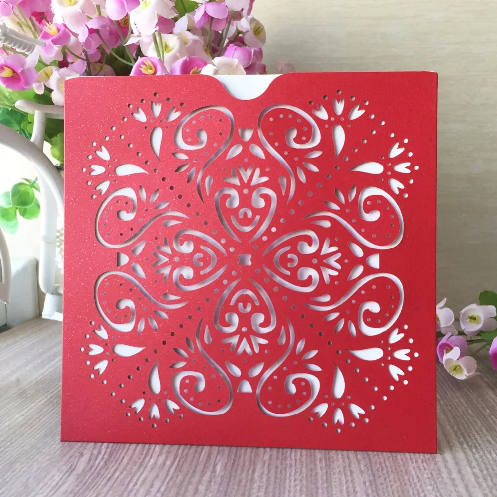 50pcs Laser Cut Pocket Design Birthday Party Invitation Card Wedding Invitations Elegant Gift Card Greeting Card 
50pcs Laser Cut Pocket Design Birthday Party Invitation Card Wedding Invitations Elegant Gift Card Greeting Card