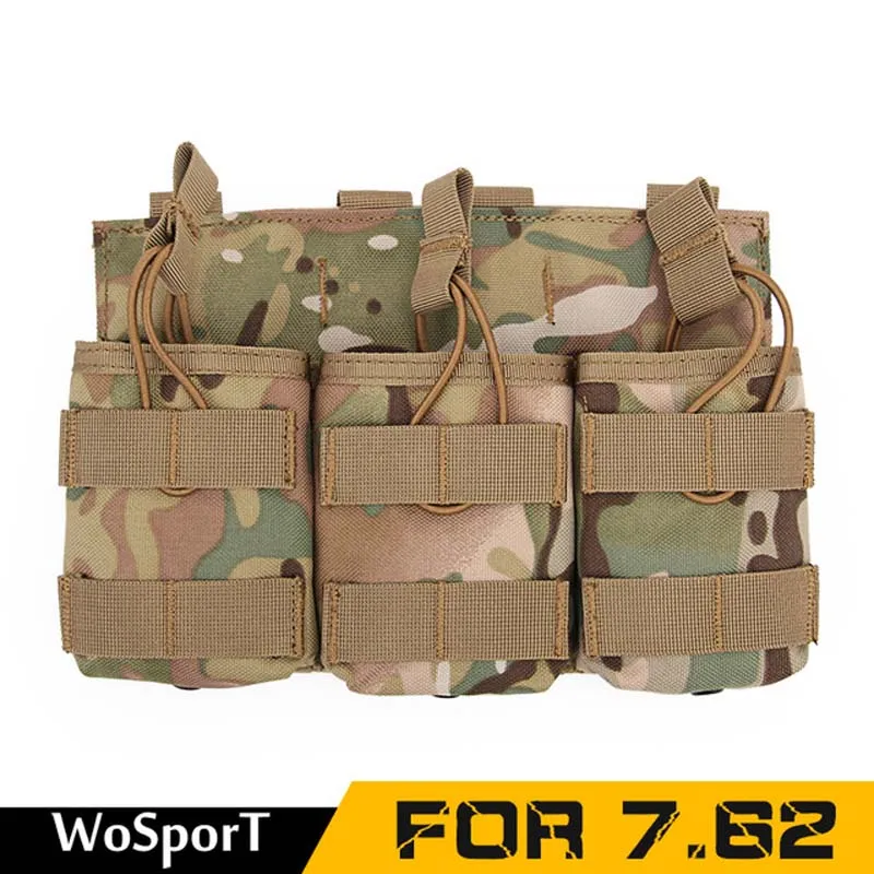 For 7.62 Single Double Triple Bag 1000D Adjustable Tactical Molle Magazine Pouch Utility Storage Bags WoSporT
For 7.62 Single Double Triple Bag 1000D Adjustable Tactical Molle Magazine Pouch Utility Storage Bags WoSporT