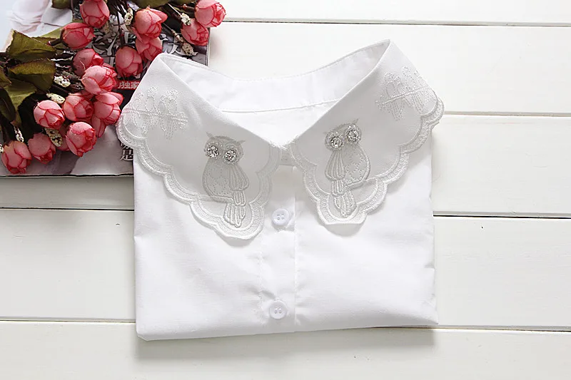 New Solid White Black Shirt Fake Collar Women All-Match Decorative Round and Peaked accessaries wholesale Sweater false collar
New Solid White Black Shirt Fake Collar Women All-Match Decorative Round and Peaked accessaries wholesale Sweater false collar