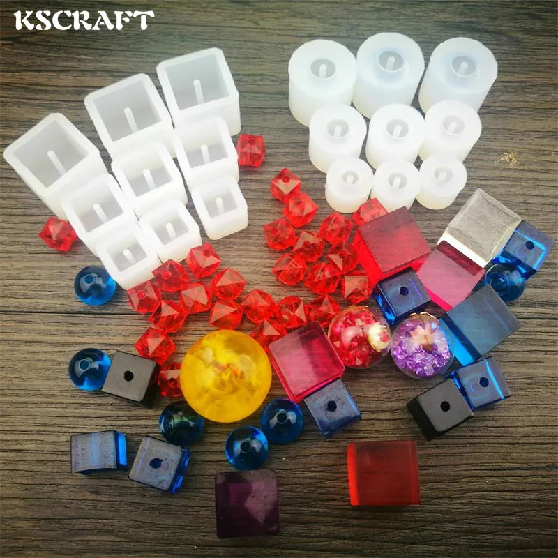 KSCRAFT 1pc Different Shape Designs Cabochon Silicon Mold Resin Beads Pendant Mould DIY Handmade Craft
KSCRAFT 1pc Different Shape Designs Cabochon Silicon Mold Resin Beads Pendant Mould DIY Handmade Craft