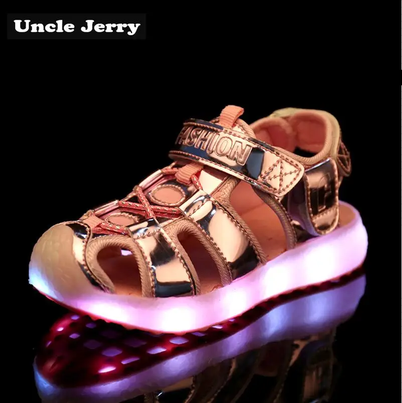UncleJerry Children Glowing Sandals Girls,Boys USB Rechargeable Shoes Comfortable Soft Outside Sandals Kids Summer Beach Shoes
UncleJerry Children Glowing Sandals Girls,Boys USB Rechargeable Shoes Comfortable Soft Outside Sandals Kids Summer Beach Shoes