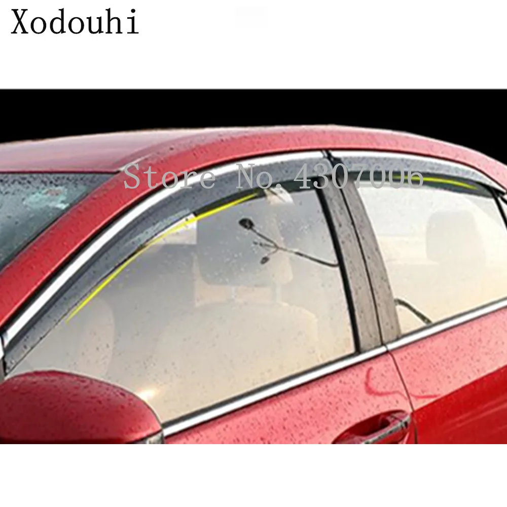 Car Body Cover Stick Lamp Plastic Window Glass Wind Visor Rain/Sun Guard Vent 4pcs For Toyota Corolla Altis 2017 2018 2019
Car Body Cover Stick Lamp Plastic Window Glass Wind Visor Rain/Sun Guard Vent 4pcs For Toyota Corolla Altis 2017 2018 2019
