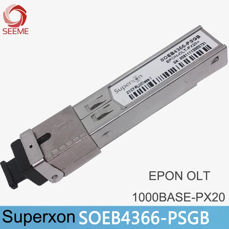 Модуль Superxon SOEB4366-PSGB, одномодульный, EPON-OLT-PX20 +, SFP, 1,25G, TX1490/RX1310nm, 20 км.
Модуль Superxon SOEB4366-PSGB, одномодульный, EPON-OLT-PX20 +, SFP, 1,25G, TX1490/RX1310nm, 20 км.
