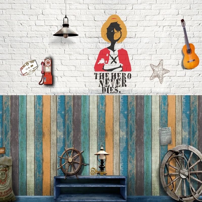 Home Decor 3D PVC Retro wooden stripes Wall Stickers Paper Self-adhesive Home Decor Sticker Room
Home Decor 3D PVC Retro wooden stripes Wall Stickers Paper Self-adhesive Home Decor Sticker Room