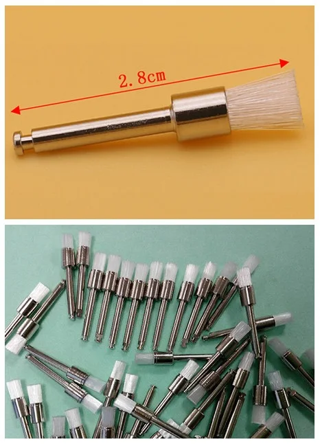 100Pcs/lot Dental Lab Materials white Nylon Latch Small Flat Polishing Polisher Prophy Brushes Dentist Product Wholesale Tool
100Pcs/lot Dental Lab Materials white Nylon Latch Small Flat Polishing Polisher Prophy Brushes Dentist Product Wholesale Tool