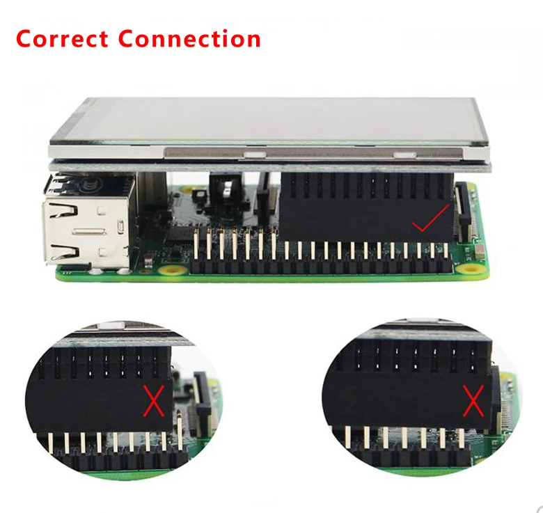 Оригинальный Raspberry Pi 3 Model B Plus + 5 дюймов TFT сенсорный экран чехол 2.5A мощность 32G sd