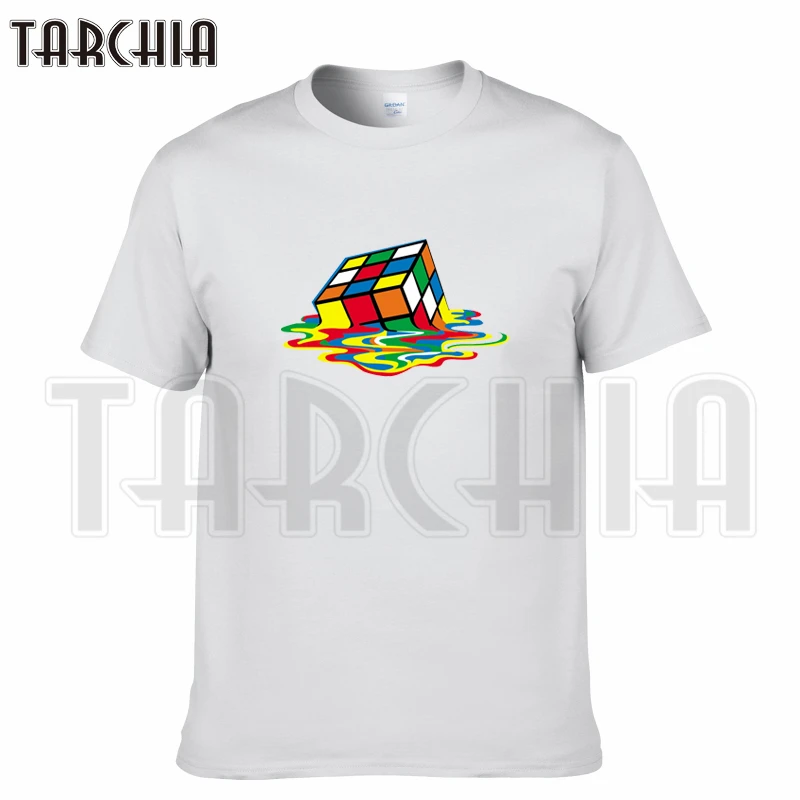 Футболка TARCHIA 2021 хлопковые топы футболка с рисунком Шелдона кубика забавная