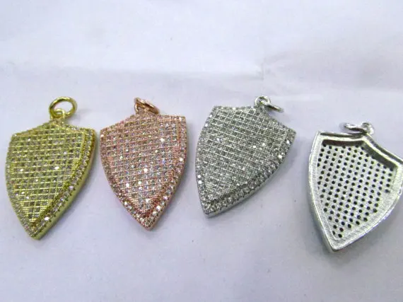 Top Quality 6pcs 20-40mm Micro Pave Diamond ArrowHead Pendant Shield Pendant Black Pave diamond Pendant
Top Quality 6pcs 20-40mm Micro Pave Diamond ArrowHead Pendant Shield Pendant Black Pave diamond Pendant