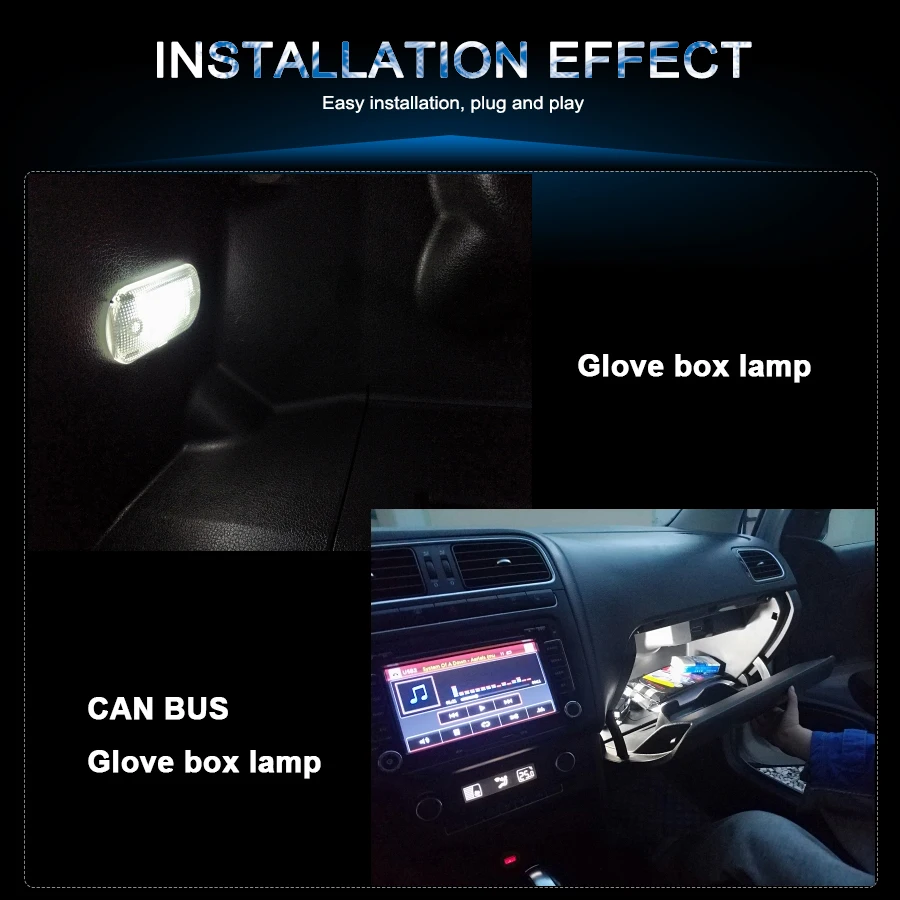 2Pcs Led Canbus Car Glove Box Lamp For VW Volkswagen Skoda Fabia Octivia Superb Yeti Interior Lighting
2Pcs Led Canbus Car Glove Box Lamp For VW Volkswagen Skoda Fabia Octivia Superb Yeti Interior Lighting