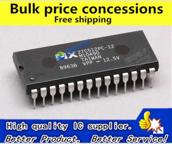 Бесплатная Доставка 10 шт./лот MX27C512PC-12 27C512PC-12 MX27C512PC MX27C512PC-15 DIP-28 IC
Бесплатная Доставка 10 шт./лот MX27C512PC-12 27C512PC-12 MX27C512PC MX27C512PC-15 DIP-28 IC