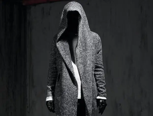 M--2XL Hot 2019 Spring/Autumn Male New Fashion Hooded cloak long woolen trench coat
M--2XL Hot 2019 Spring/Autumn Male New Fashion Hooded cloak long woolen trench coat