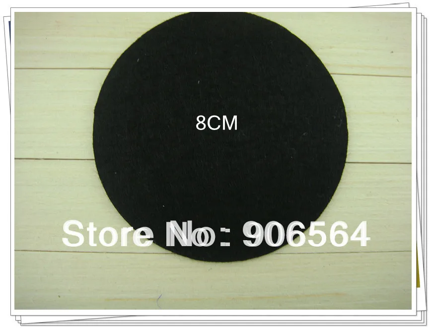 Black and White Color 8 Cm Circle Felt Pads Round Felt Patches for DIY Fabric Flower Hair Accessories 500Pcs/Lot Free shipping
Black and White Color 8 Cm Circle Felt Pads Round Felt Patches for DIY Fabric Flower Hair Accessories 500Pcs/Lot Free shipping
