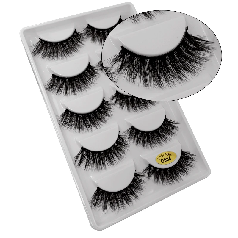 5 pairs natural false eyelashes 2019 fake lashes long makeup 3d mink lashes eyelash extension mink eyelashes for beauty G600
5 pairs natural false eyelashes 2019 fake lashes long makeup 3d mink lashes eyelash extension mink eyelashes for beauty G600