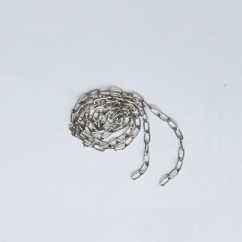 Cusztomized Small Long Link & Short Link Stainless Steel Chains, 1.2mm Wire x (1-5)m Length
Cusztomized Small Long Link & Short Link Stainless Steel Chains, 1.2mm Wire x (1-5)m Length