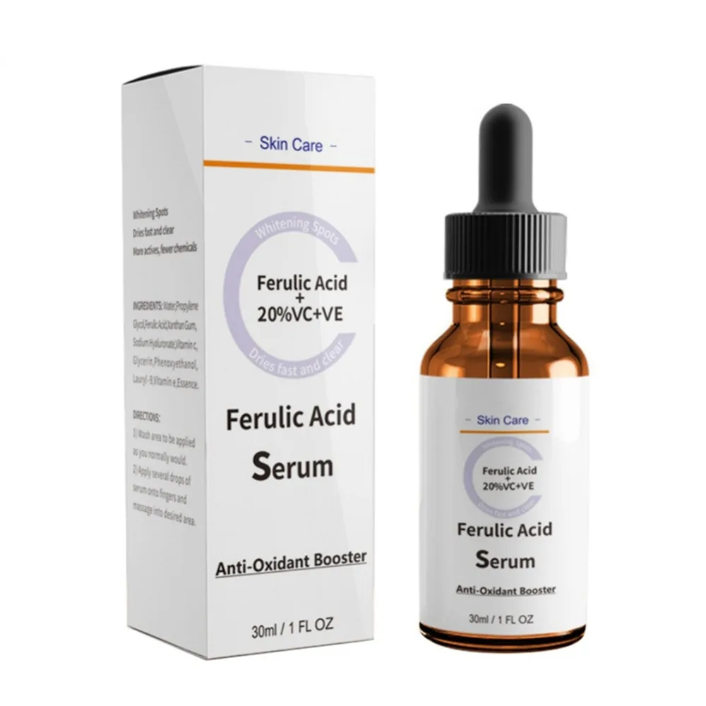 3PCS Facial Ferulic Acid Serum Moisturizing Exfoliation Repair Wrinkles Firming Skin Body Anti-Aging Body Anti-Oxidant Essence
3PCS Facial Ferulic Acid Serum Moisturizing Exfoliation Repair Wrinkles Firming Skin Body Anti-Aging Body Anti-Oxidant Essence