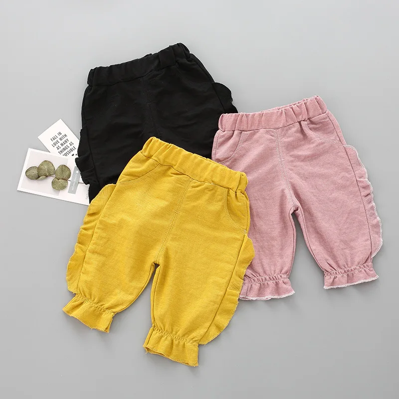 0-3 T Toddler Girls Loose Casual Pants Baby Girls Cotton Ruffles Pants Sportwear Kids Clothes Spring Autumn New Arrived 2019
0-3 T Toddler Girls Loose Casual Pants Baby Girls Cotton Ruffles Pants Sportwear Kids Clothes Spring Autumn New Arrived 2019
