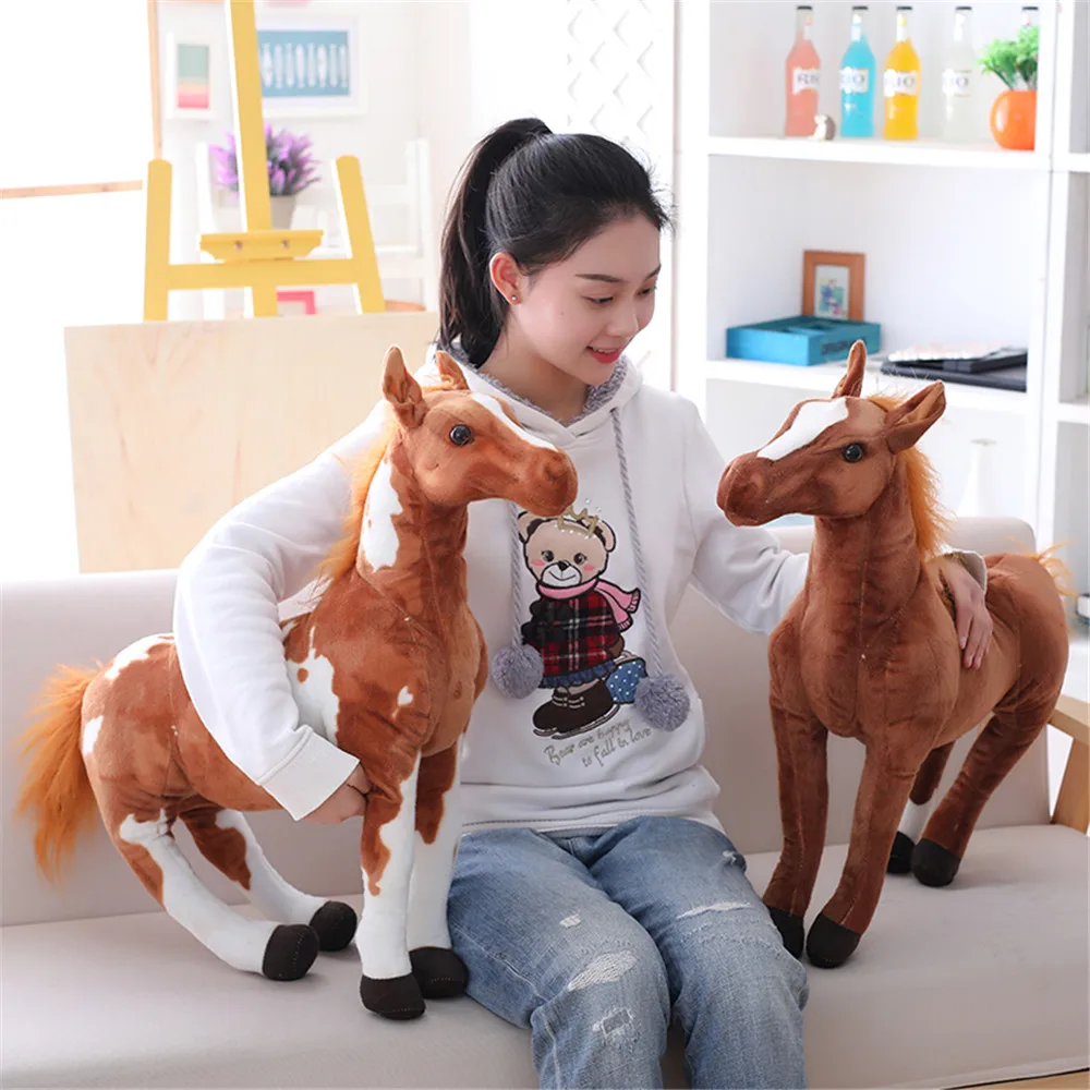 30-50cm High Quality Simulation Horse Plush Toy Realistic Horse Animal Plush Doll Creative Plush Toy Baby Kids Gifts
30-50cm High Quality Simulation Horse Plush Toy Realistic Horse Animal Plush Doll Creative Plush Toy Baby Kids Gifts