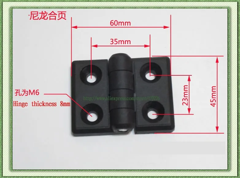 1PCt ABS Инженерная пластиковая нейлоновая петля 60*45 Промышленная большая прочная Бесплатная доставка
1PCt ABS Инженерная пластиковая нейлоновая петля 60*45 Промышленная большая прочная Бесплатная доставка