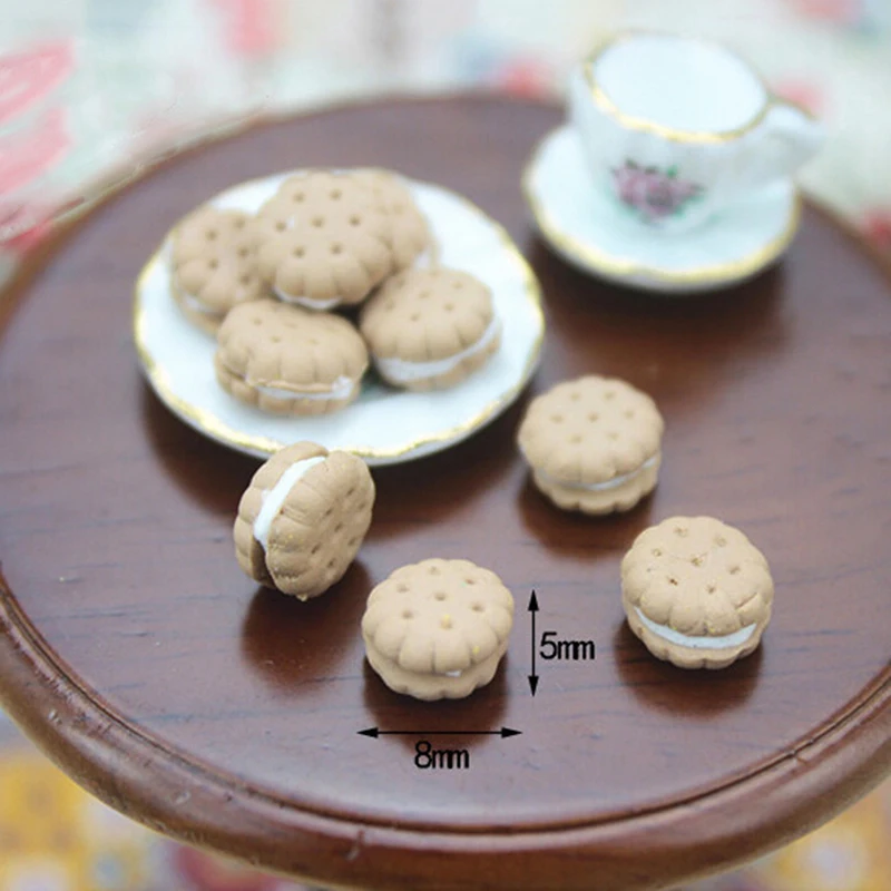 1/12 Dollhouse Miniature Accessories Sandwich Biscuit Simulation Food Dessert Model Toys for Doll House Furniture Decor 9pcs/lot
1/12 Dollhouse Miniature Accessories Sandwich Biscuit Simulation Food Dessert Model Toys for Doll House Furniture Decor 9pcs/lot