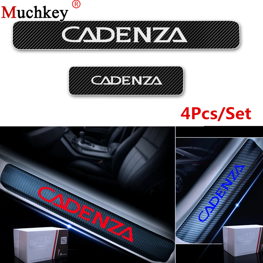 For Kia CADENZA Door Threshold Plate Scuff Plate Car Door Sill Protector Carbon Fiber Vinyl Sticker Car Styling 4Pcs
For Kia CADENZA Door Threshold Plate Scuff Plate Car Door Sill Protector Carbon Fiber Vinyl Sticker Car Styling 4Pcs