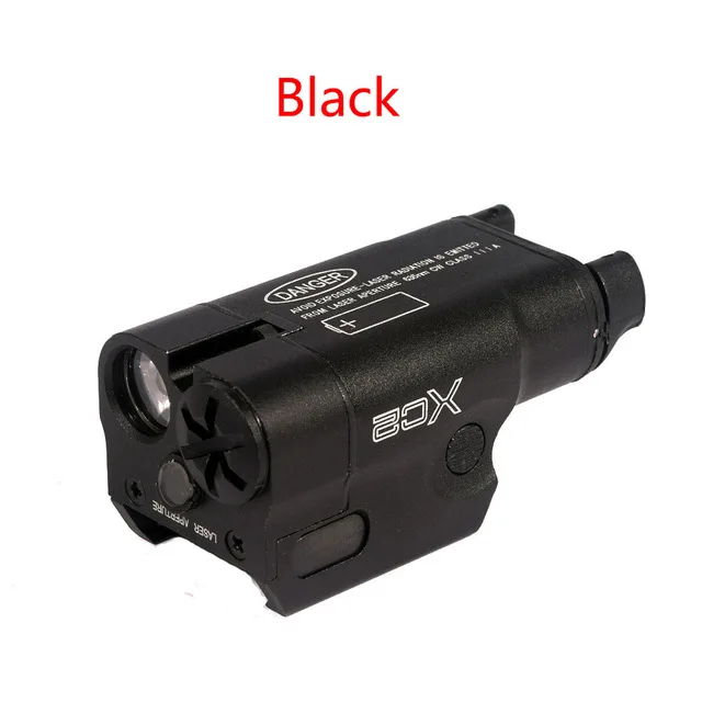 XC2 ультралегкий компактный лазерный фонарик для пистолета комбинированный