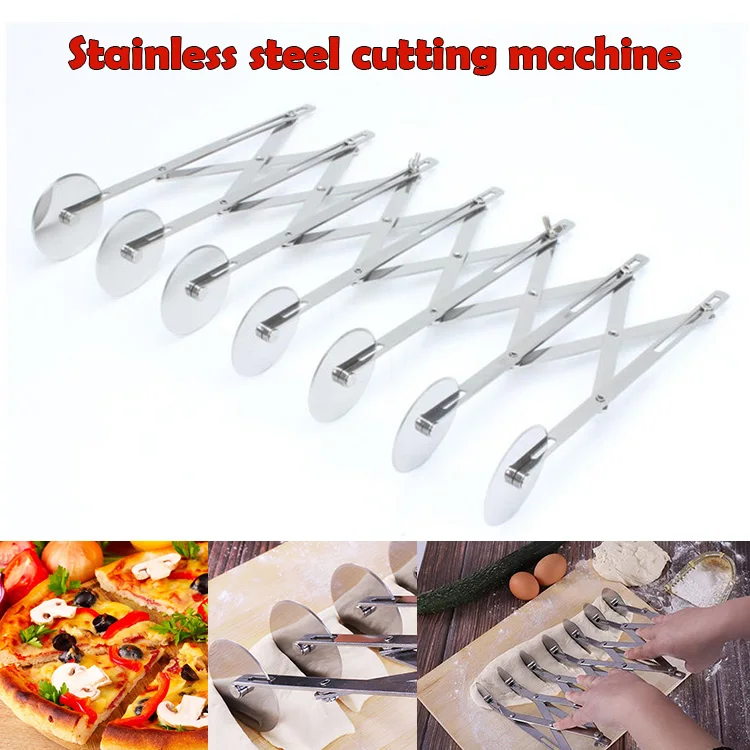 7 Wheel Stainless Steel Pastry Cutter Kitchen Baking Tools for Cookies Dough Cake 2019ing
7 Wheel Stainless Steel Pastry Cutter Kitchen Baking Tools for Cookies Dough Cake 2019ing