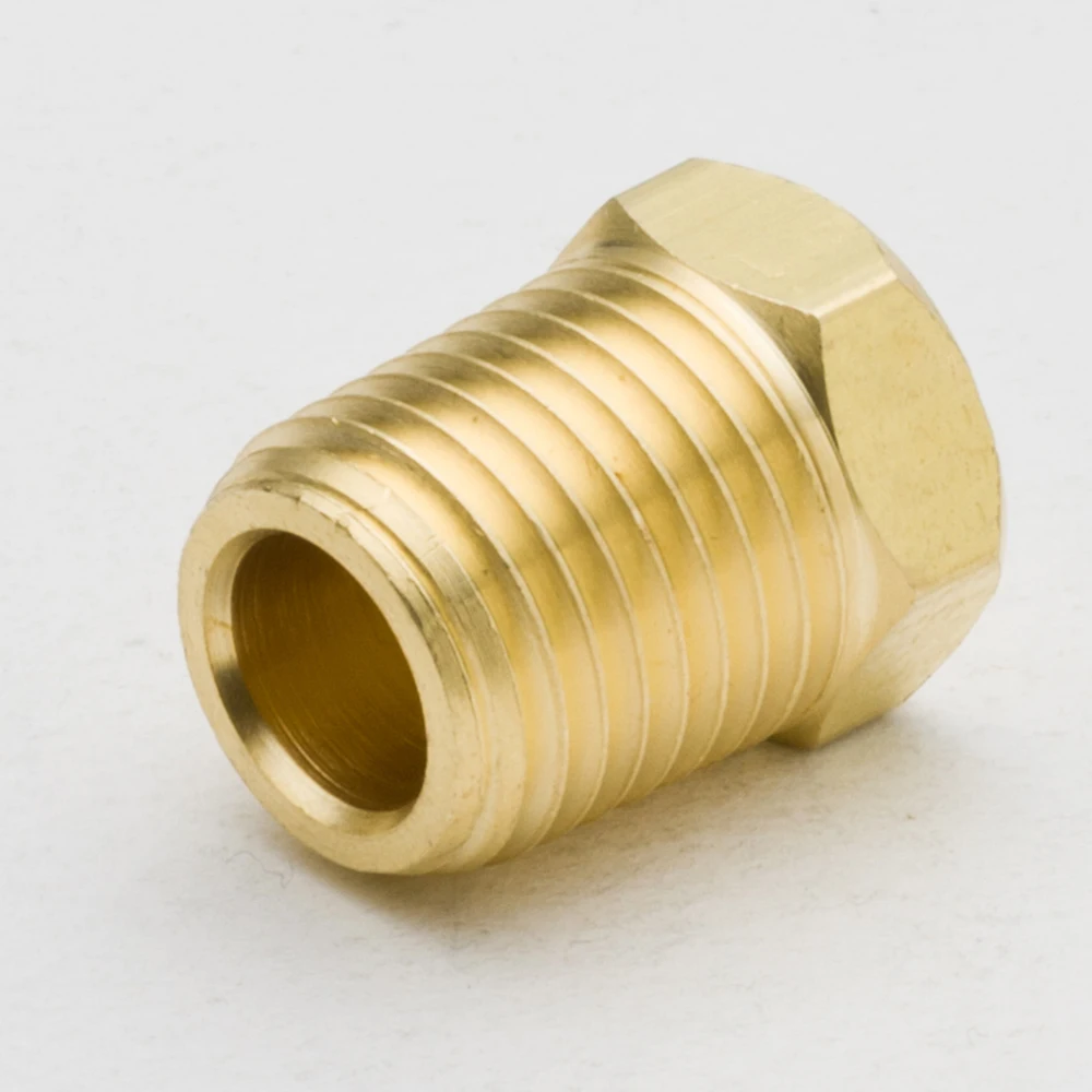 Pack of 2 Brass Pipe Fitting Hex Head Plug 1/8" 1/4" 3/8" 1/2" 3/4" NPT Male Thread Plumb Water Gas Tube Connector Accessory
Pack of 2 Brass Pipe Fitting Hex Head Plug 1/8" 1/4" 3/8" 1/2" 3/4" NPT Male Thread Plumb Water Gas Tube Connector Accessory