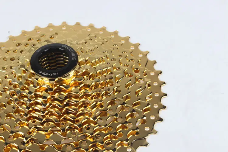 SUNSHINE Gold Freewheel MTB Mountain Road Bike Freewheel 11Speed 11-42T Bike Racing Flywheel Casette Climbing Speed Freewheel
SUNSHINE Gold Freewheel MTB Mountain Road Bike Freewheel 11Speed 11-42T Bike Racing Flywheel Casette Climbing Speed Freewheel