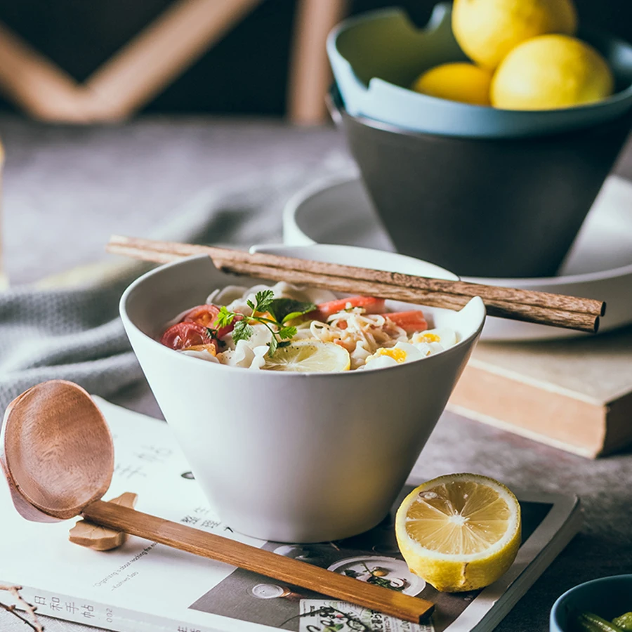 Пигментированные глазурованные керамические чаши для лапши или салатника MUZITY фарфор в японском стиле дюйма
Пигментированные глазурованные керамические чаши для лапши или салатника MUZITY фарфор в японском стиле дюйма