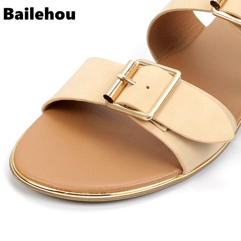 Bailehou Women Summer Slipper Plus Size 36-42 Fashion Buckle Women Beach Slippers Sandals Outdoor Slip On Flat Flip Flops Slide
Bailehou Women Summer Slipper Plus Size 36-42 Fashion Buckle Women Beach Slippers Sandals Outdoor Slip On Flat Flip Flops Slide