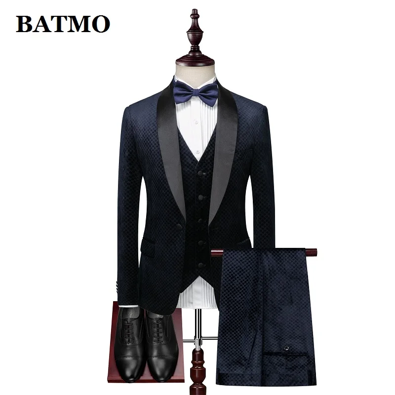 BATMO 2019 Новое поступление Высокое качество Модный Печатный Повседневный тонкий костюм для мужчин, мужское свадебное платье, XZ313
BATMO 2019 Новое поступление Высокое качество Модный Печатный Повседневный тонкий костюм для мужчин, мужское свадебное платье, XZ313