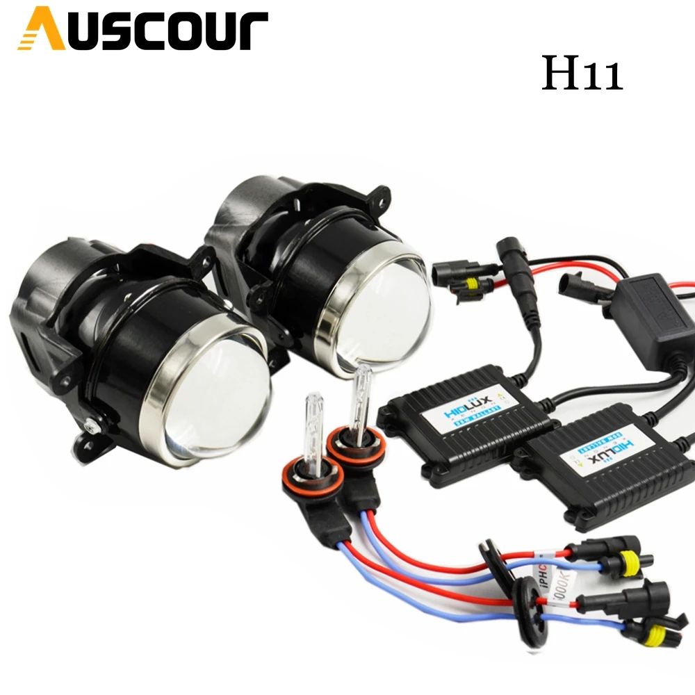 3 0 дюйма h11 HID би ксеноновый противотуманный проектор универсальный кронштейн для