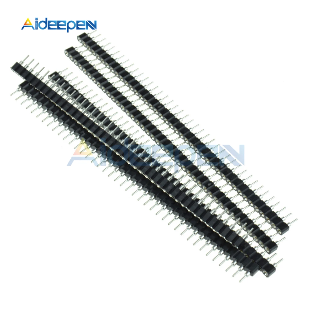 5Pcs/lot 40 Pin Header Female Single Row 2.54mm Pitch Round Pin Connector Straight Needle 1x40
5Pcs/lot 40 Pin Header Female Single Row 2.54mm Pitch Round Pin Connector Straight Needle 1x40